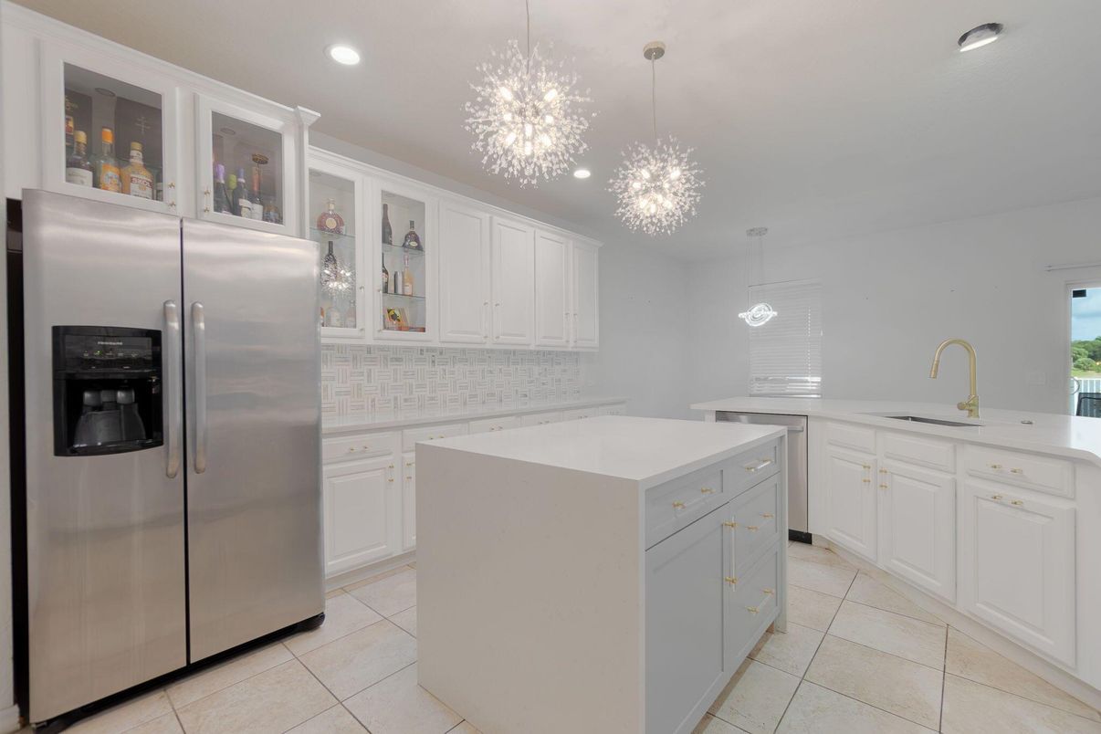 Interior, Kitchen, Pendant Lights, Recessed Lighting