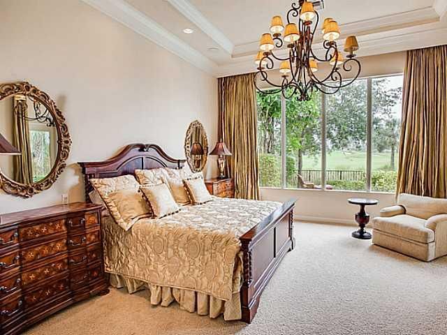 Bedroom, Chandelier, Interior, Recessed Lighting