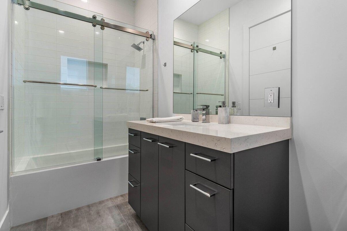 Bathroom, Glass Shower, Interior