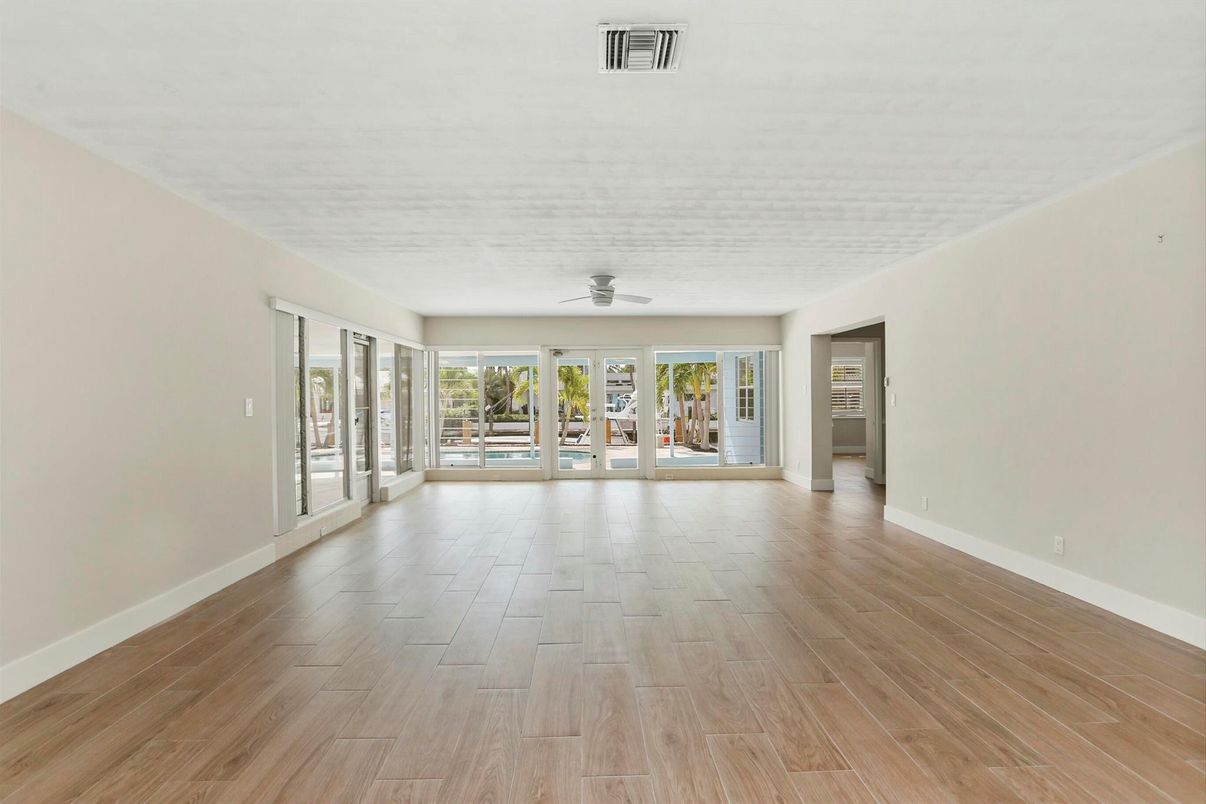 Empty room, Interior, Wood Texture Flooring