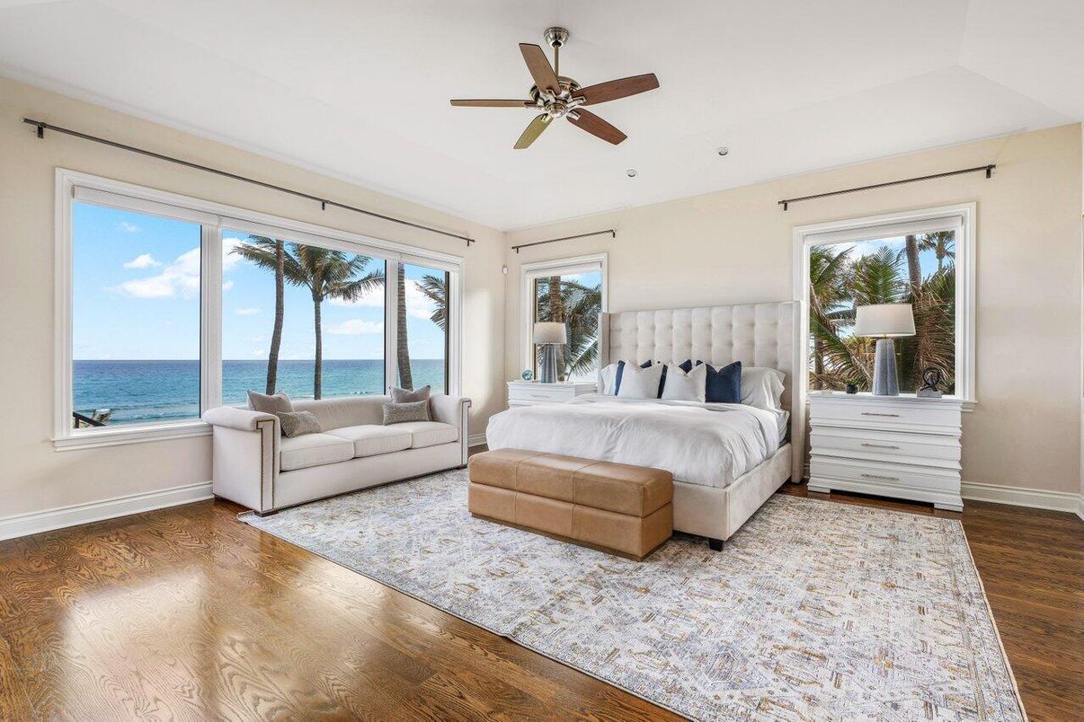 Bedroom, Interior, Water, Wood Texture Flooring