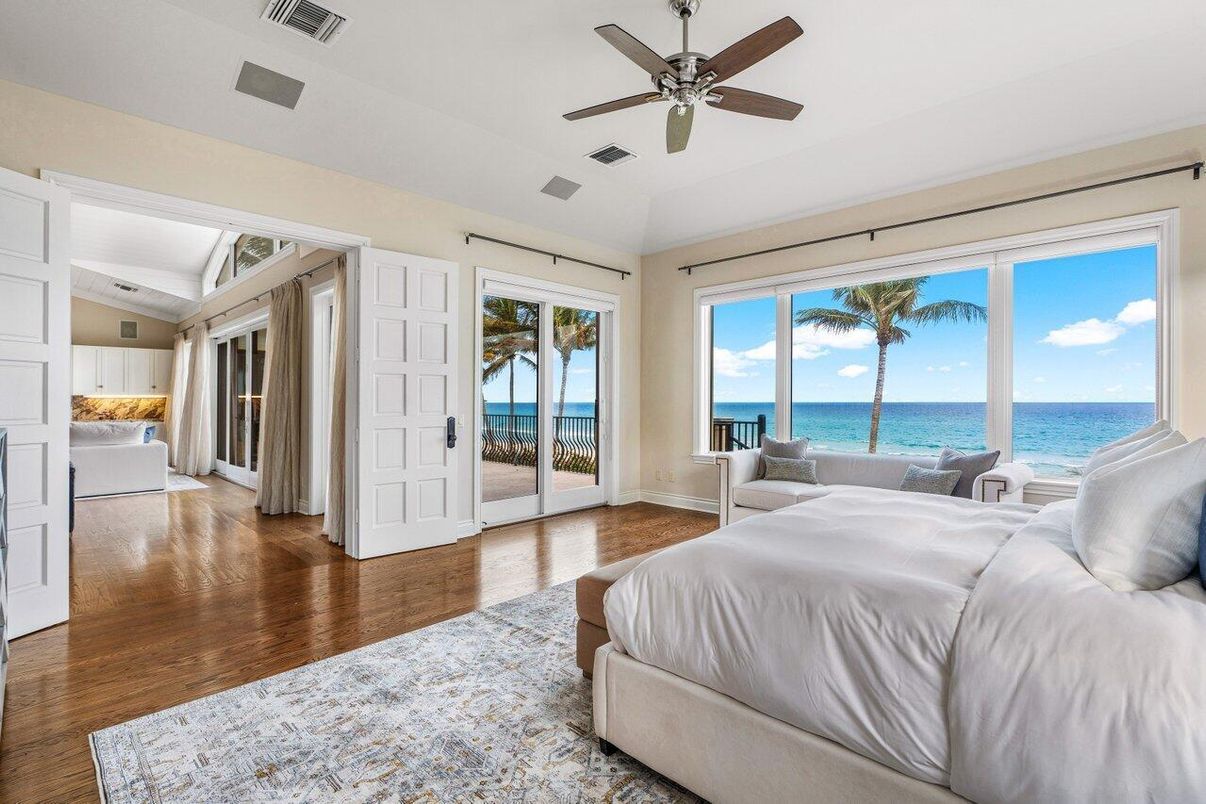 Bedroom, Interior, Water, Wood Texture Flooring