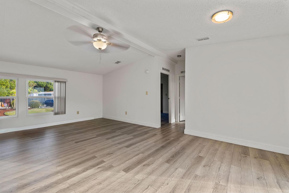 Empty room, Interior, Wood Texture Flooring