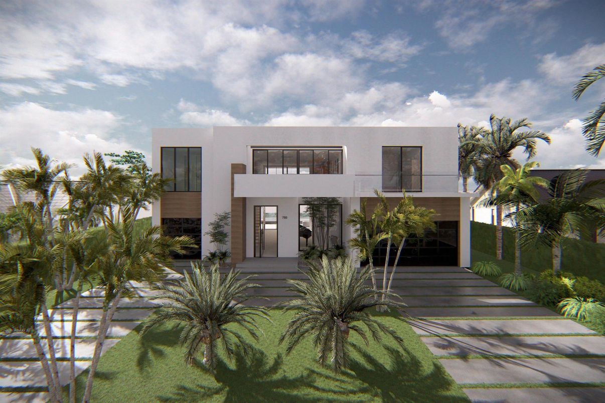 Exterior, Facade, Modern
