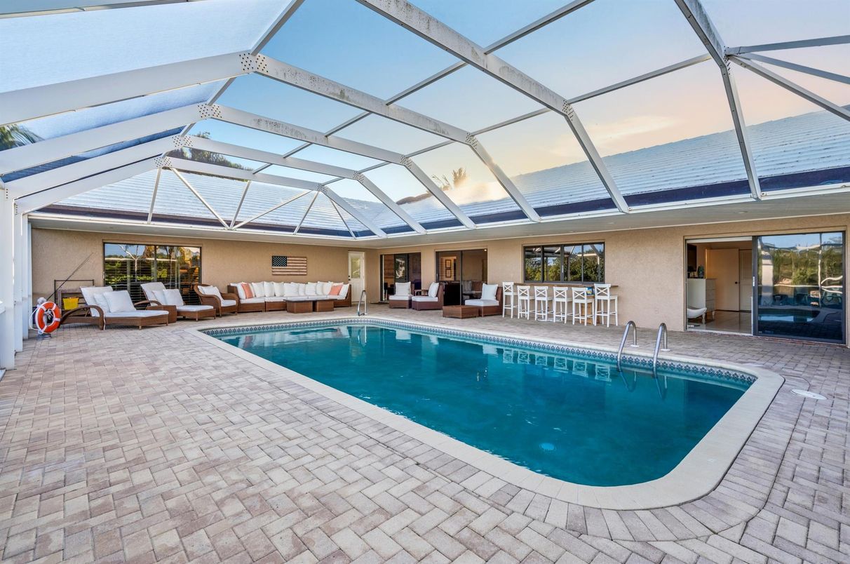 Glass Ceilings, Interior, Pool, Sun Room