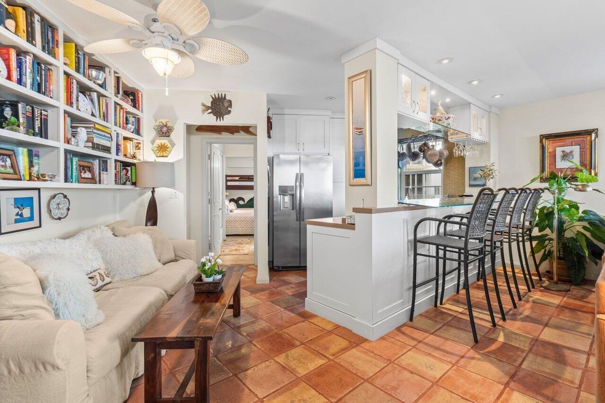 Interior, Kitchen, Living room, Recessed Lighting