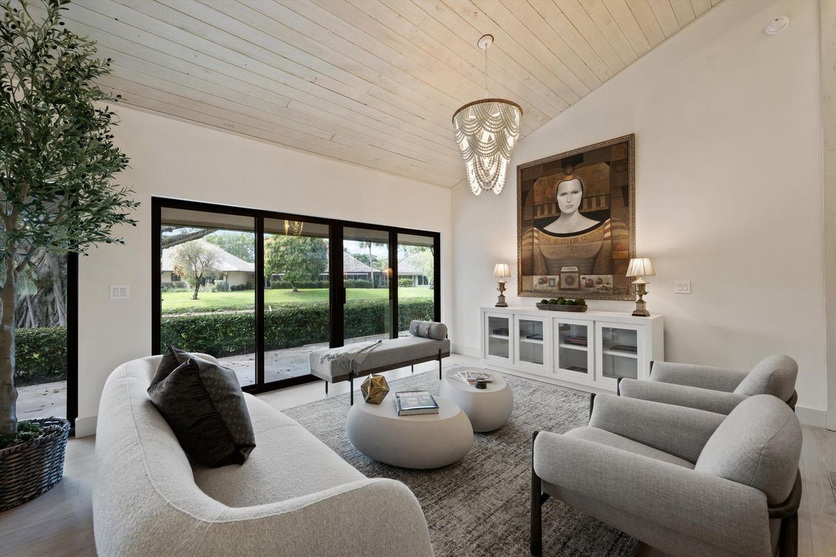 Chandelier, Interior, Living room, Wooden Ceilings, Wood Texture Flooring