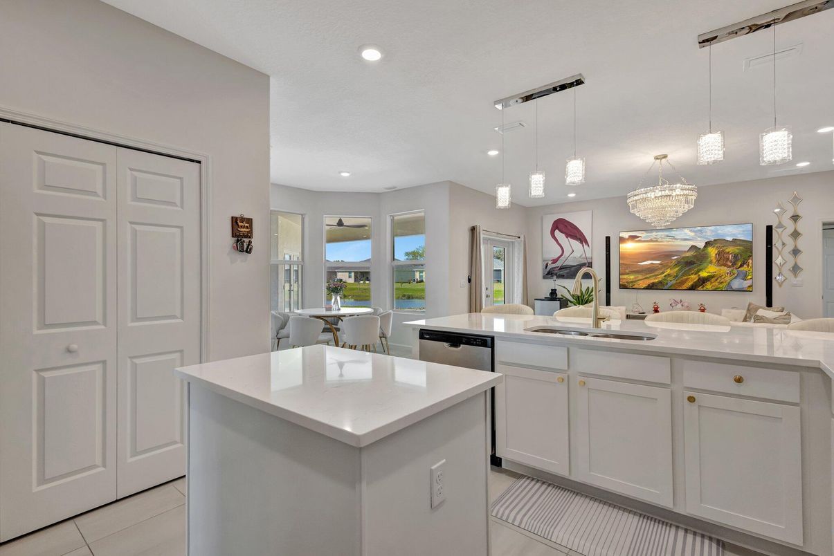 Interior, Kitchen, Pendant Lights, Recessed Lighting