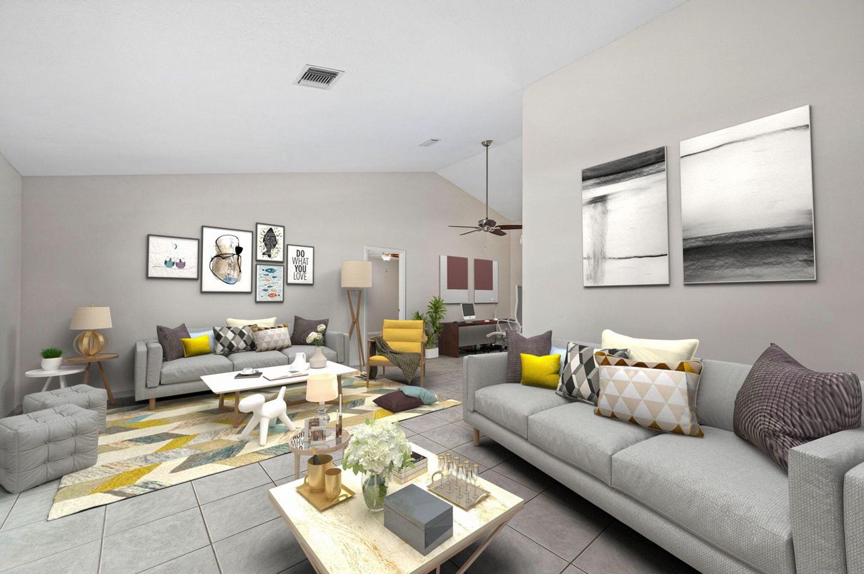 Interior, Living room