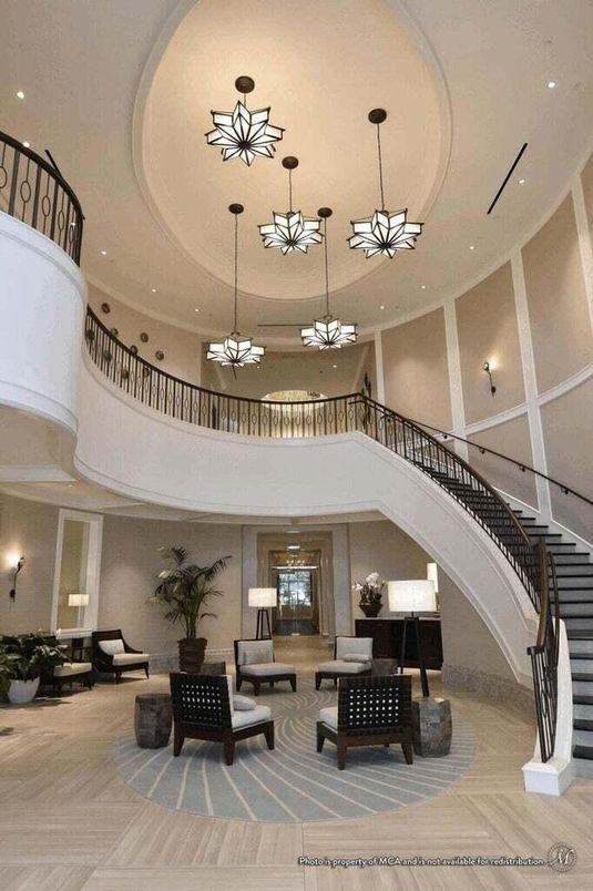 Interior, Living room, Pendant Lights, Recessed Lighting