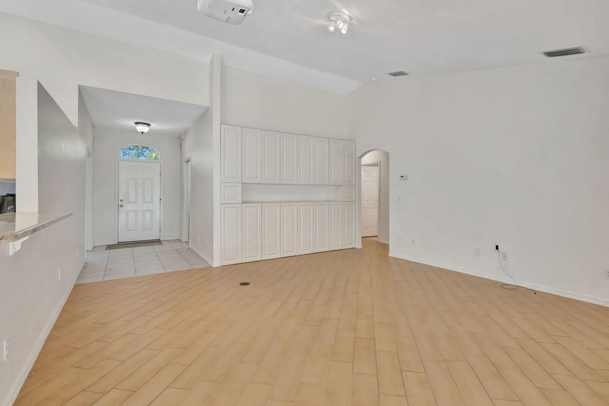 Empty room, Interior, Wood Texture Flooring
