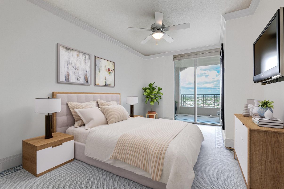 Bedroom, Interior, Water