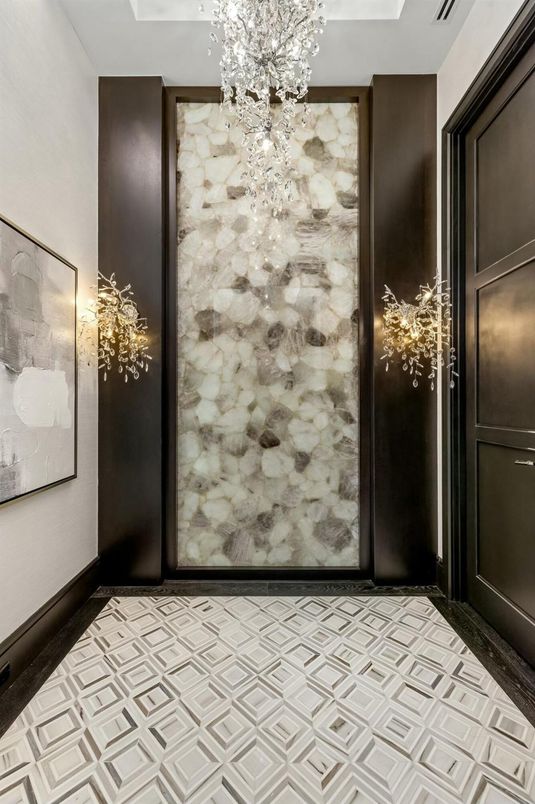 Chandelier, Elevator, Interior