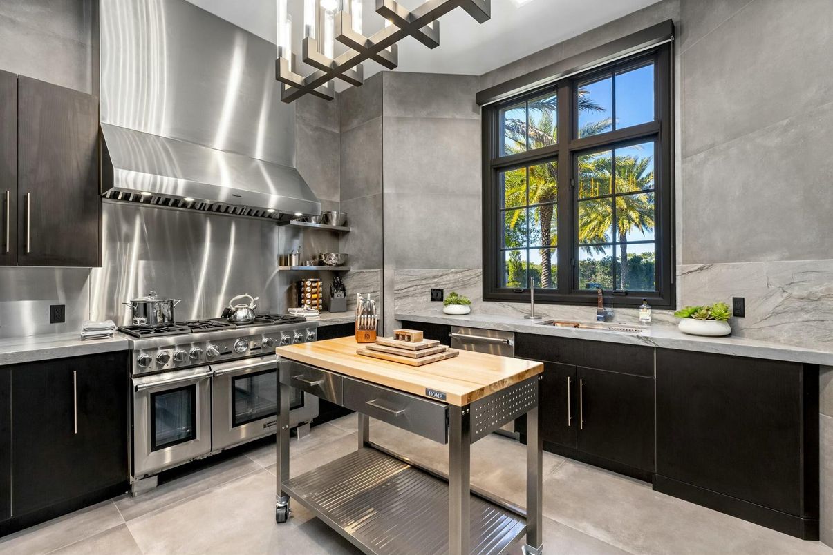 Interior, Kitchen, Stainless Steel Appliances