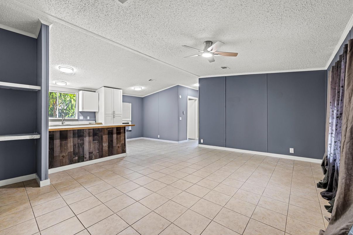 Empty room, Interior, Kitchen
