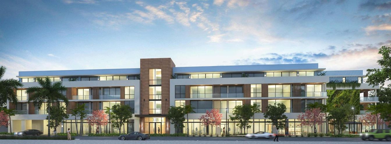 Exterior, Facade, Modern