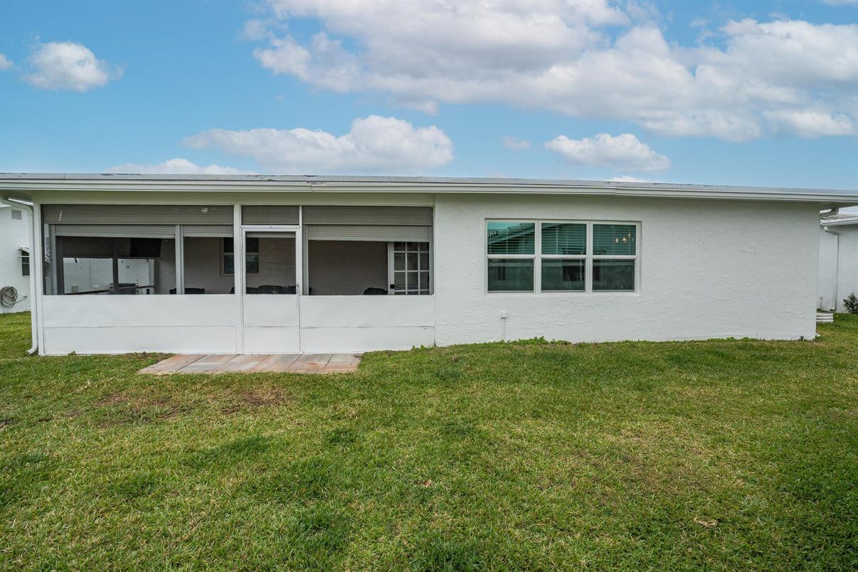 Backyard, Exterior