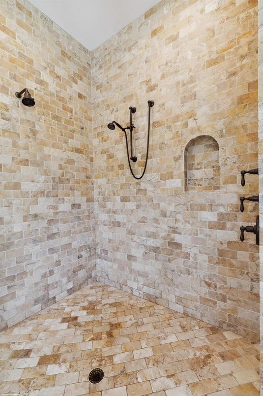 Bathroom, Interior, Stone Walls