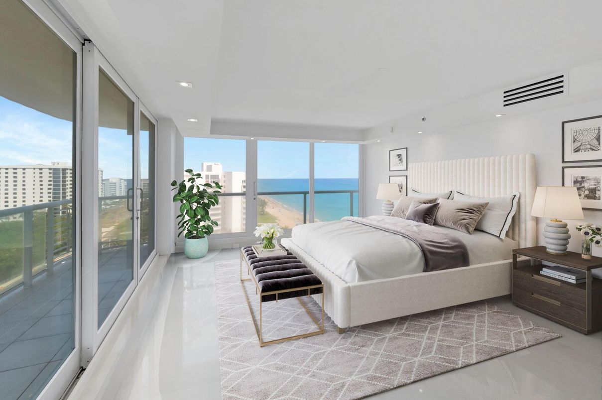 Bedroom, Interior, Recessed Lighting, Water