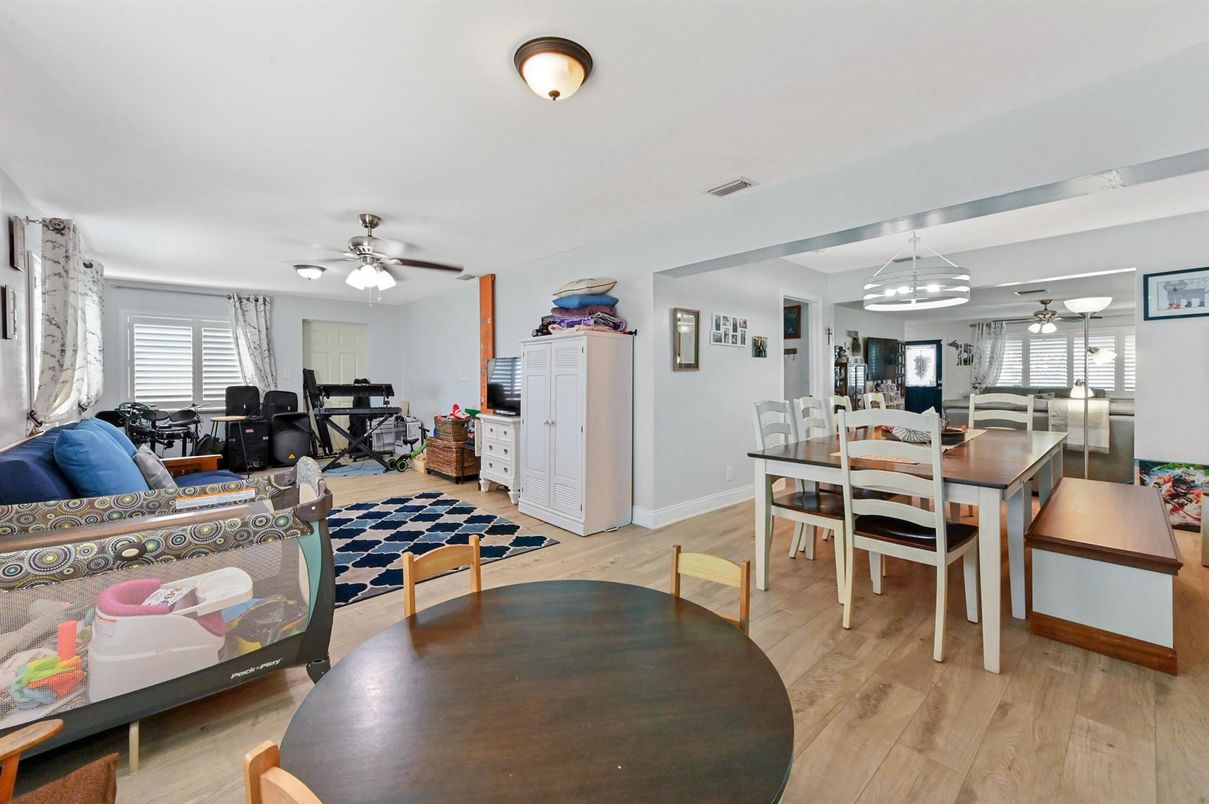 Dining room, Interior, Wood Texture Flooring
