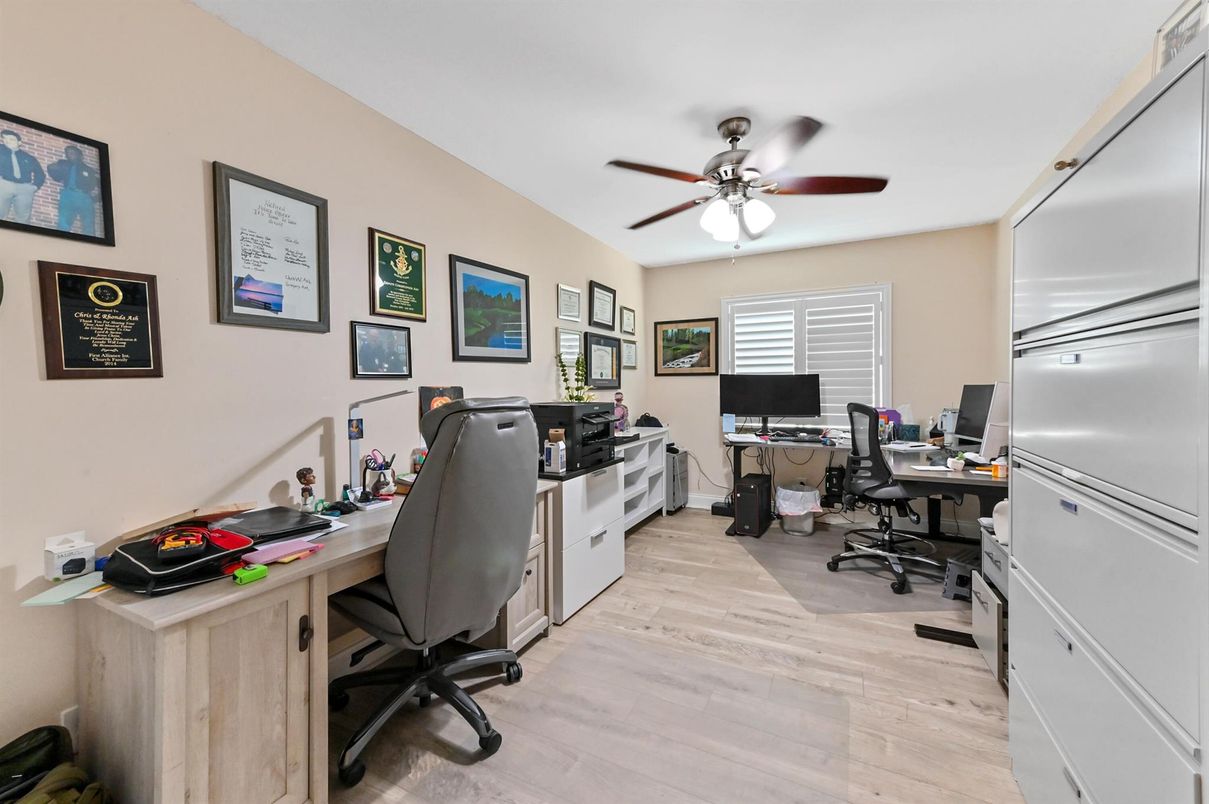 Home Office, Interior, Wood Texture Flooring