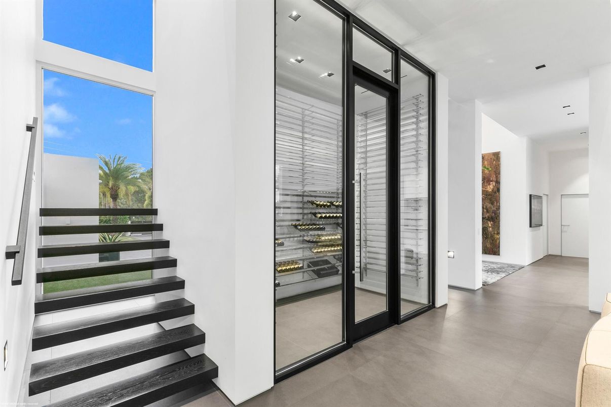 Interior, Recessed Lighting, Wine Storage