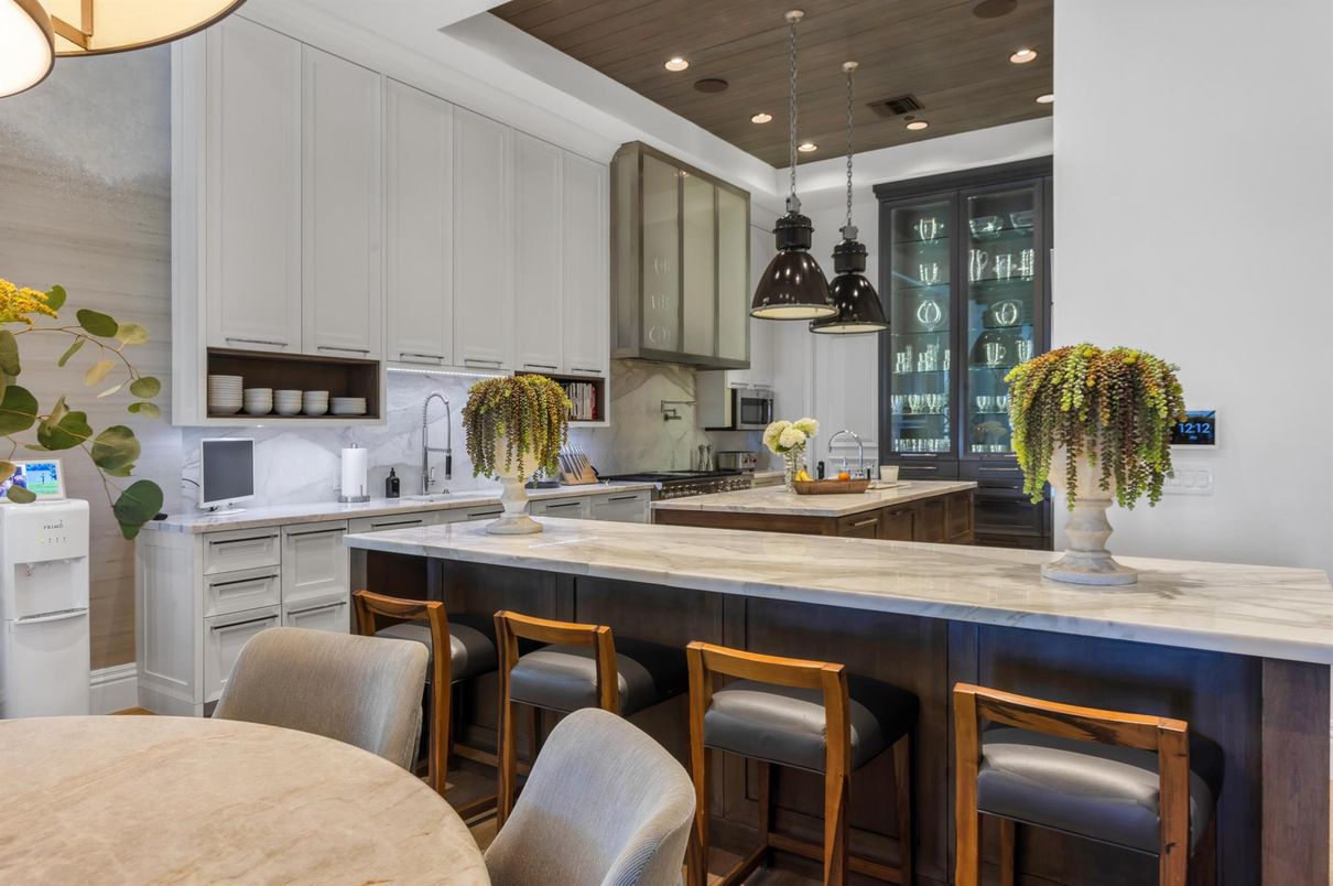 Interior, Kitchen, Pendant Lights, Recessed Lighting