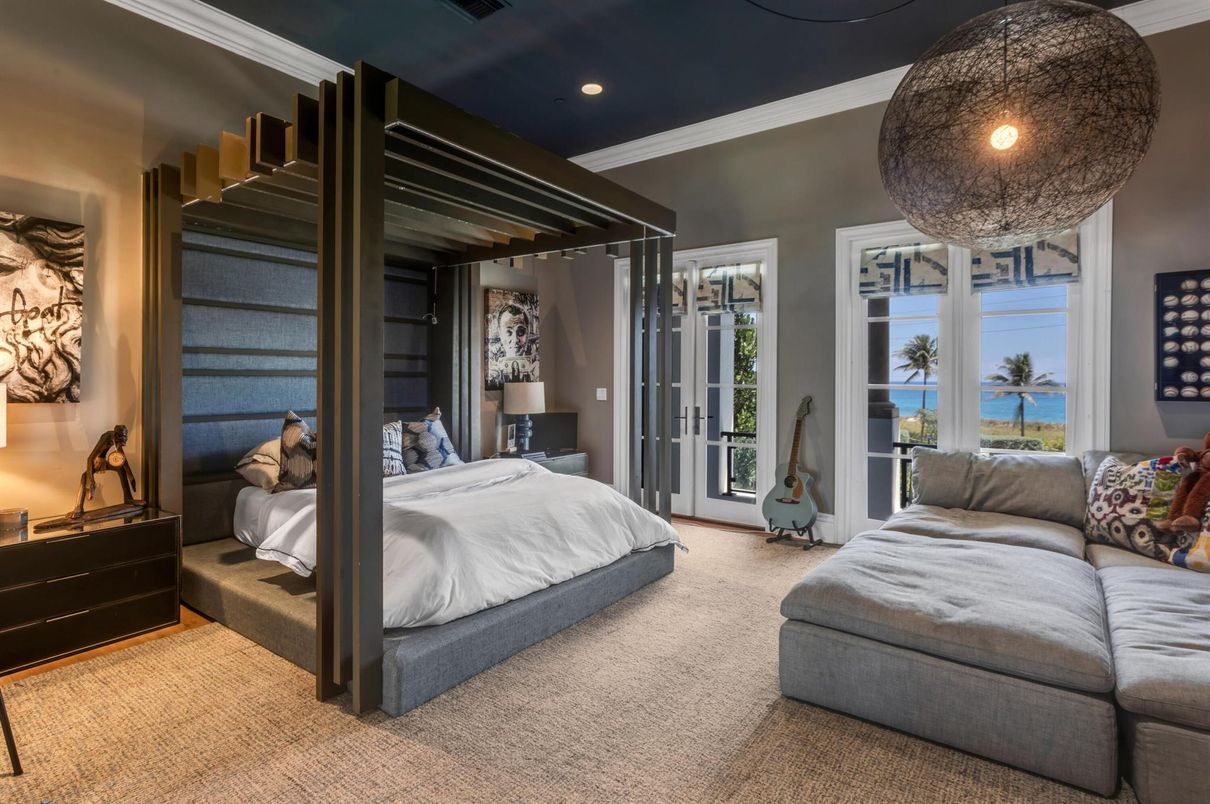Bedroom, Interior, Recessed Lighting, Water
