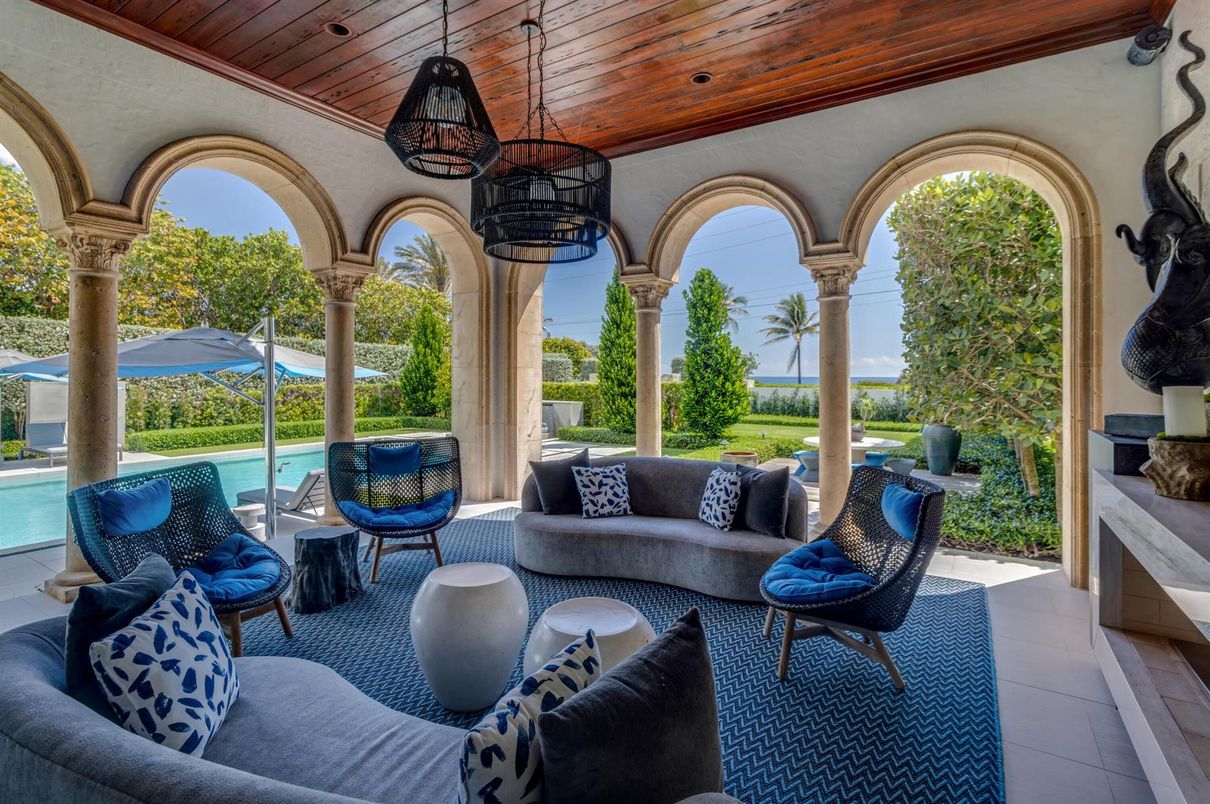 Exterior, Pool, Water, Wooden Ceilings
