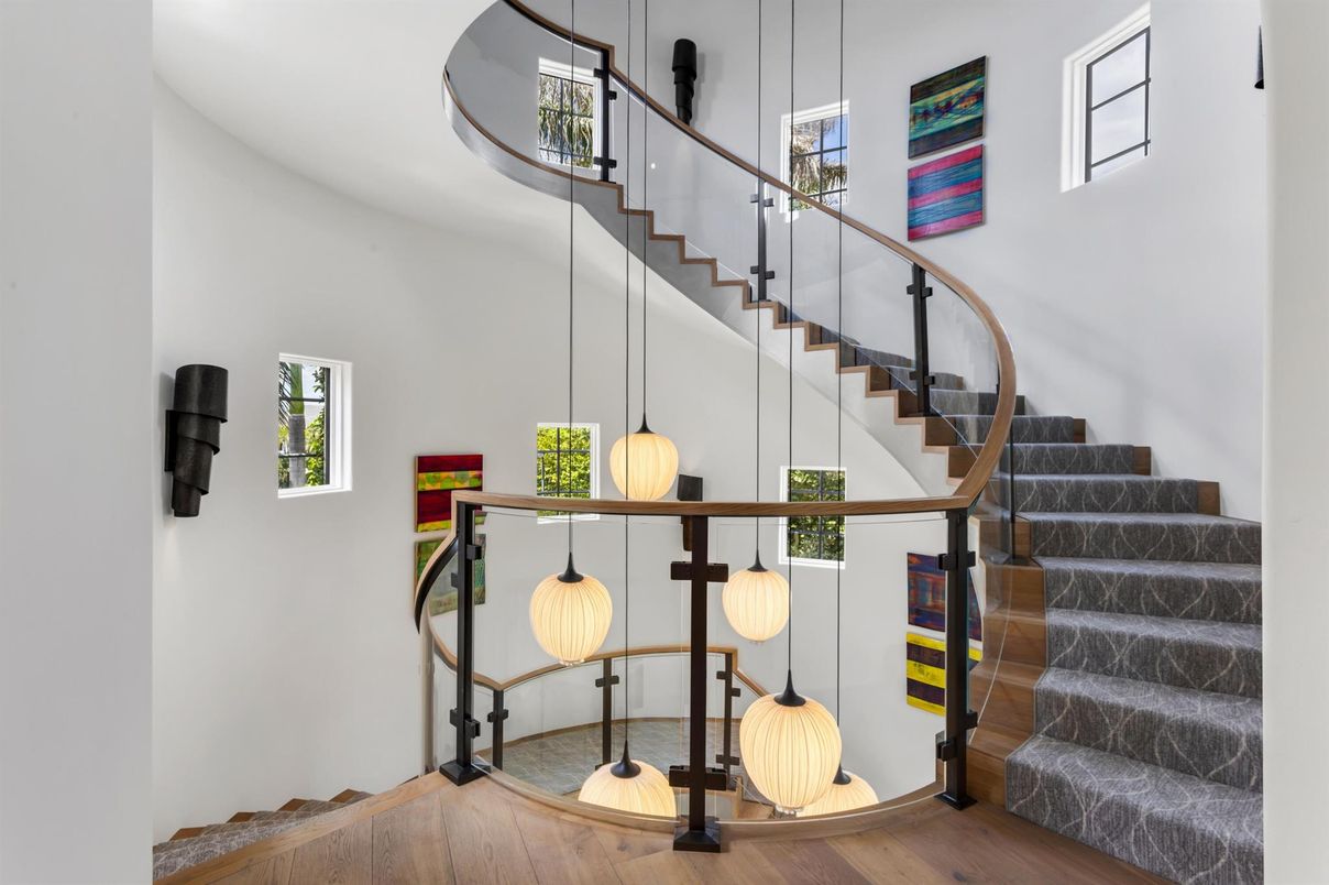 Interior, Pendant Lights, Wood Texture Flooring