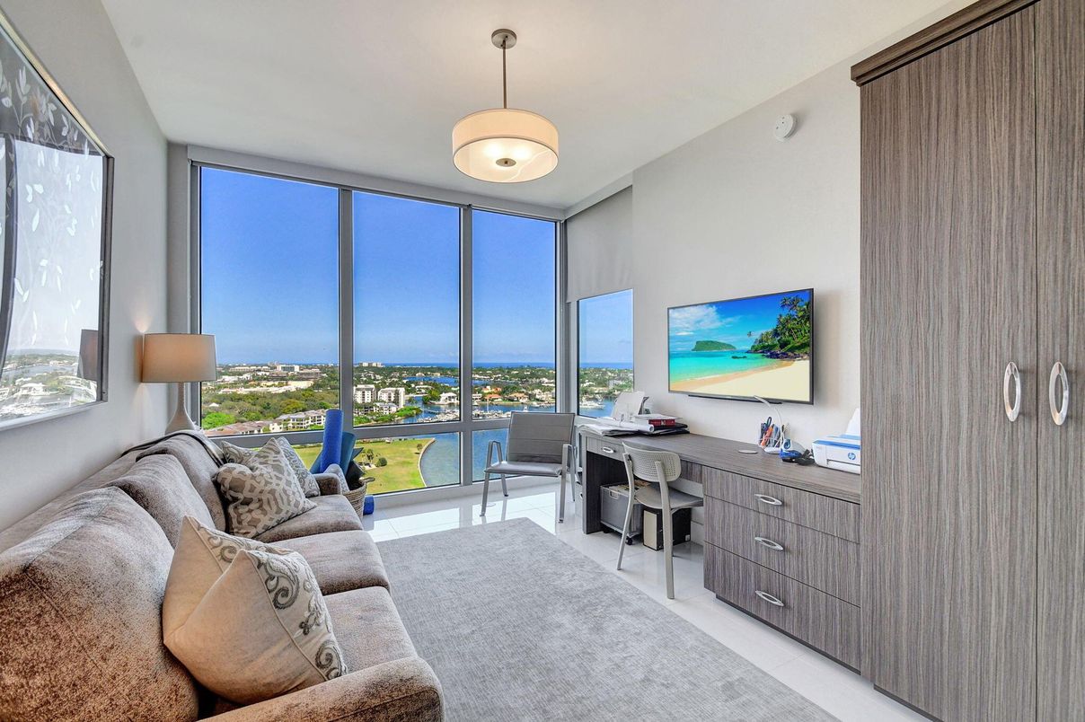 Home Office, Interior, Living room, Water