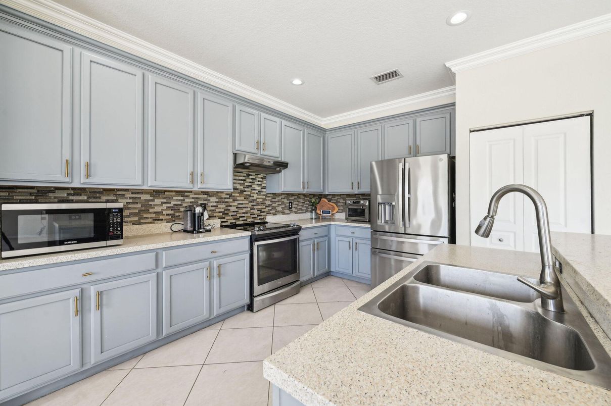 Interior, Kitchen, Recessed Lighting, Stainless Steel Appliances