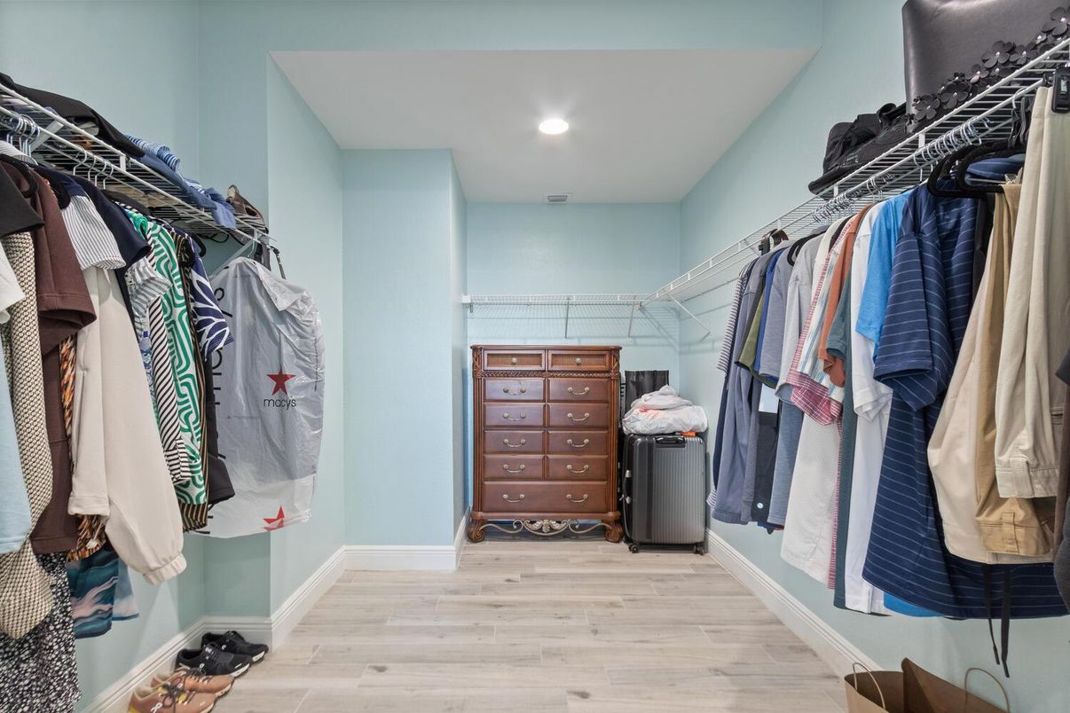 Interior, Recessed Lighting, Walk-in Closets, Wood Texture Flooring