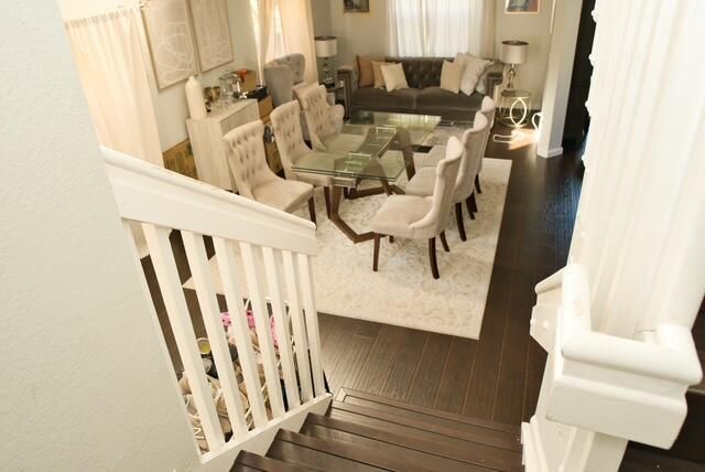 Dining room, Interior, Living room, Wood Texture Flooring