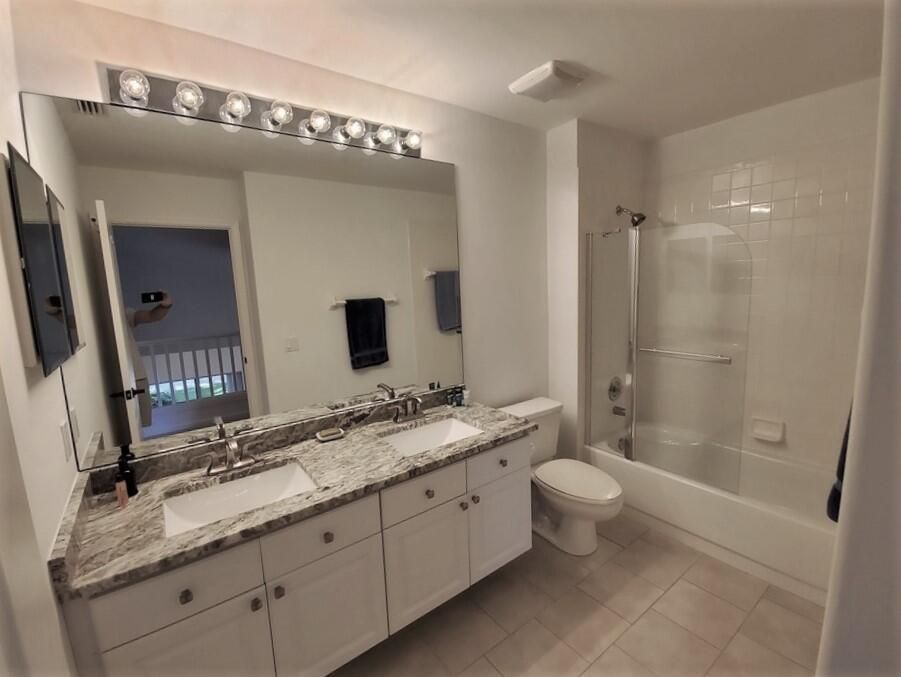 Bathroom, Dual Sink Vanities, Glass Shower, Interior