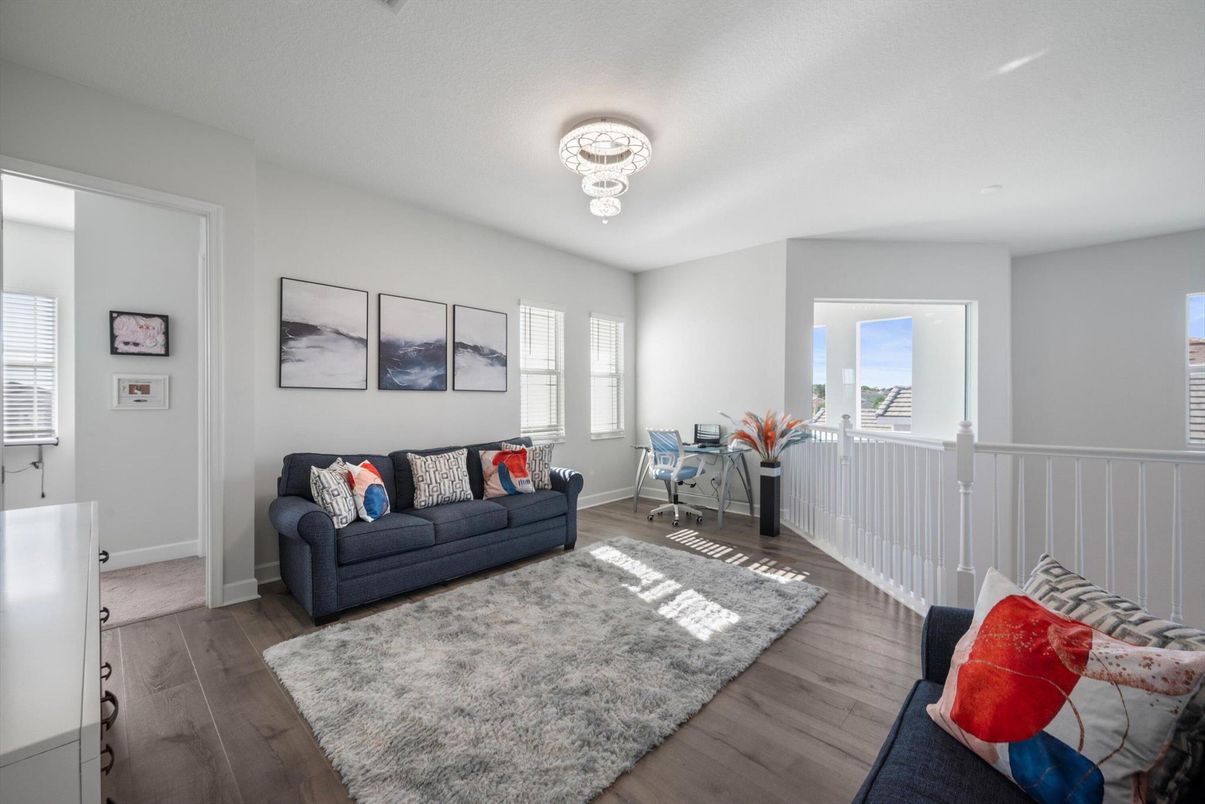 Chandelier, Interior, Living room, Wood Texture Flooring