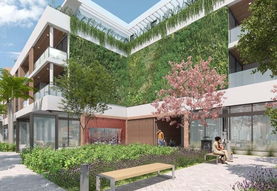 Backyard, Exterior, Facade, Modern