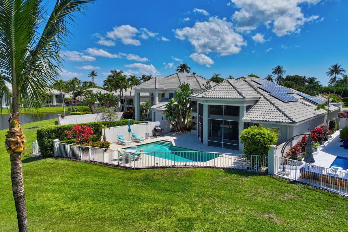 Backyard, Exterior, Pool, Solar Panels