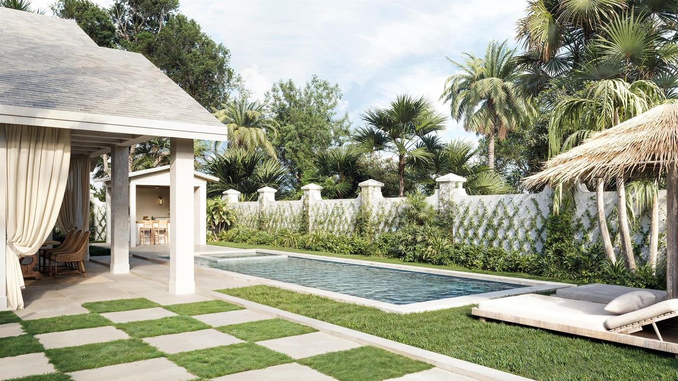 Backyard, Exterior, Pool
