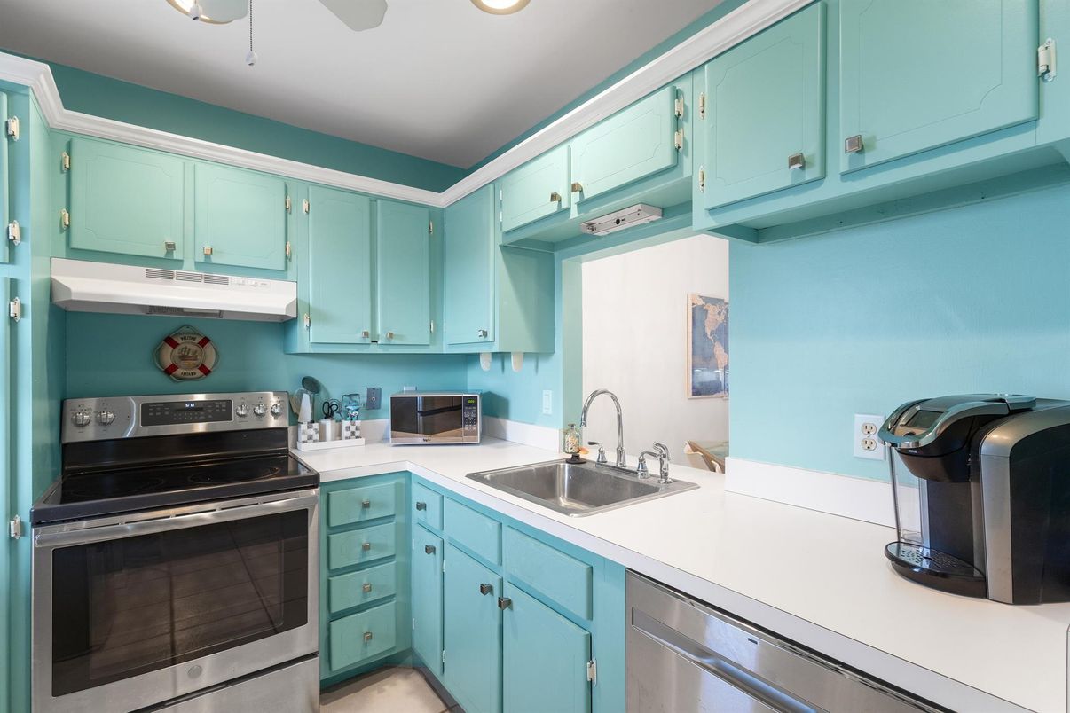 Interior, Kitchen, Recessed Lighting, Stainless Steel Appliances