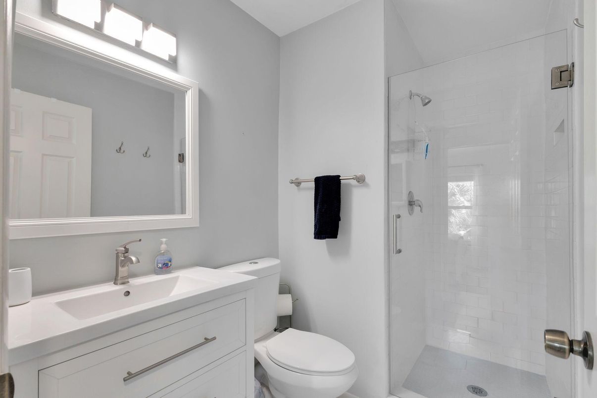 Bathroom, Glass Shower, Interior