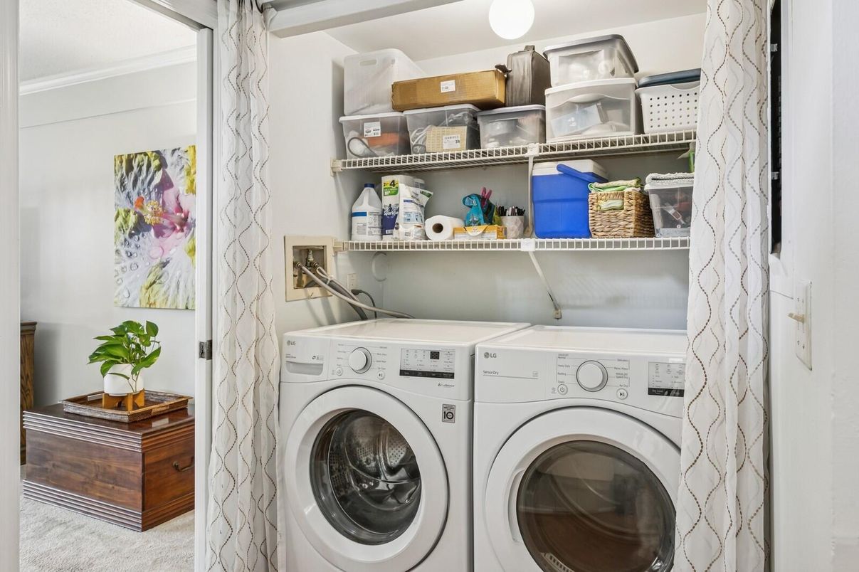 Interior, Utility Closets, Washer