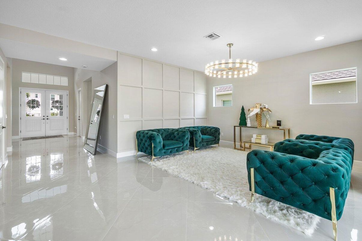 Chandelier, Interior, Recessed Lighting