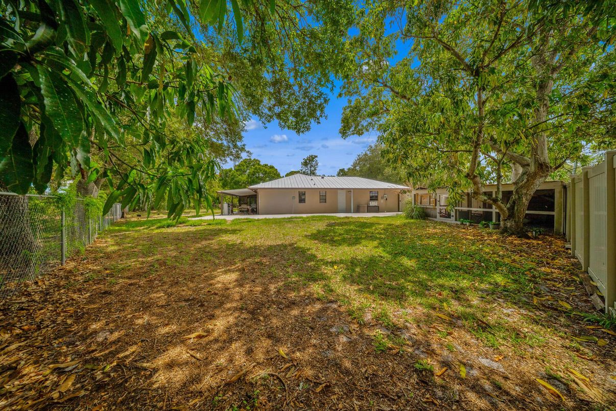 Backyard, Exterior