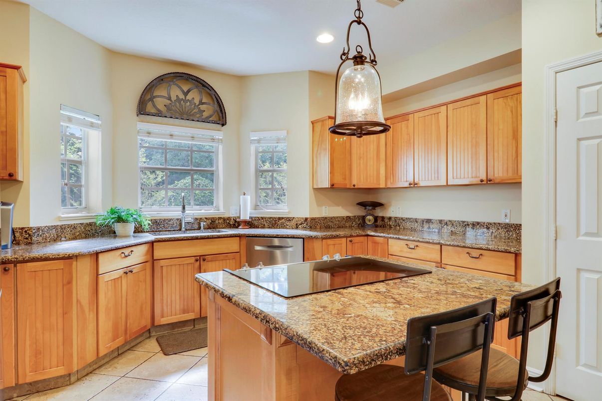 Interior, Kitchen, Pendant Lights, Recessed Lighting