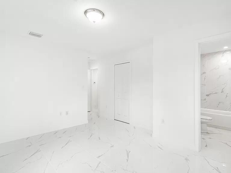 Bathroom, Interior, Marble, Marble Walls, Recessed Lighting