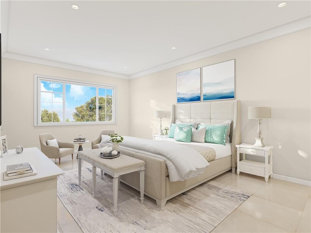 Bedroom, Interior, Recessed Lighting, Water