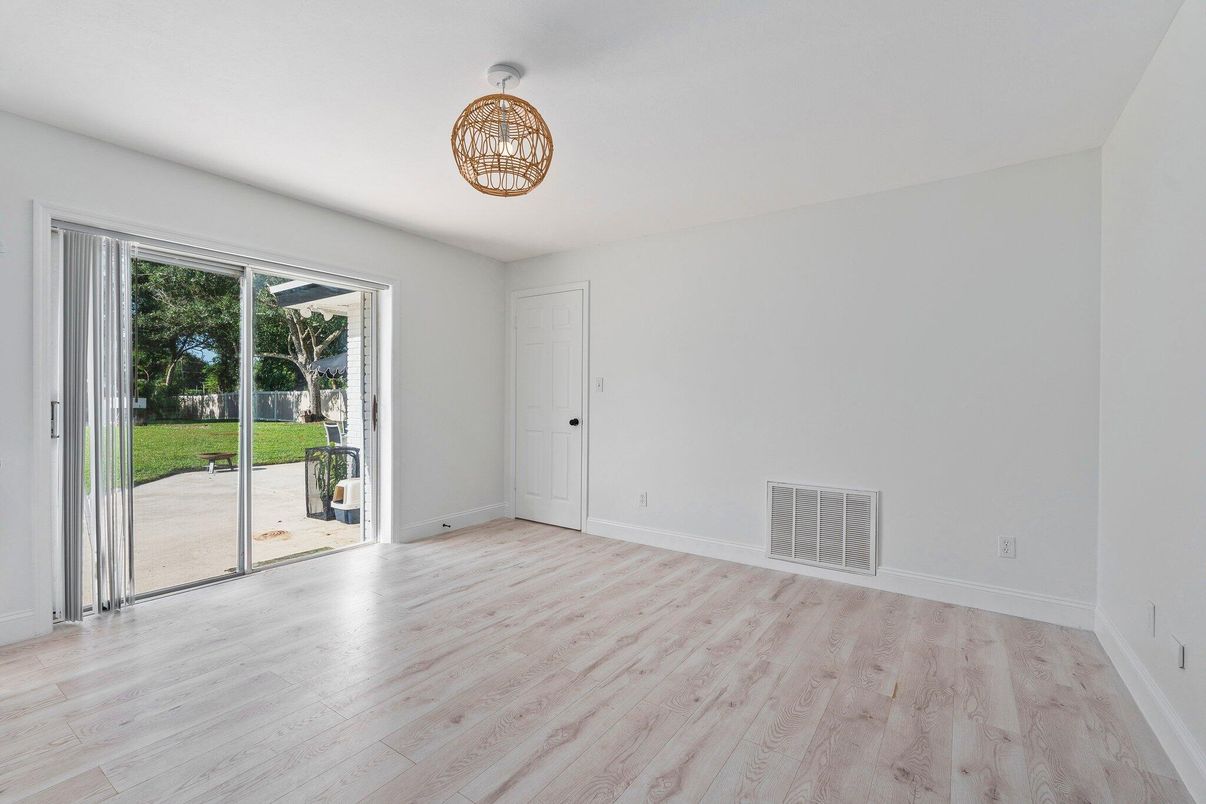 Empty room, Interior, Wood Texture Flooring