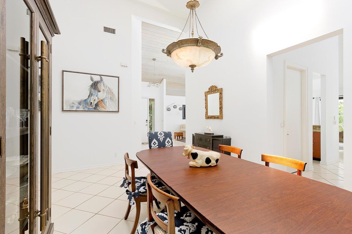 Dining room, Interior, Pendant Lights