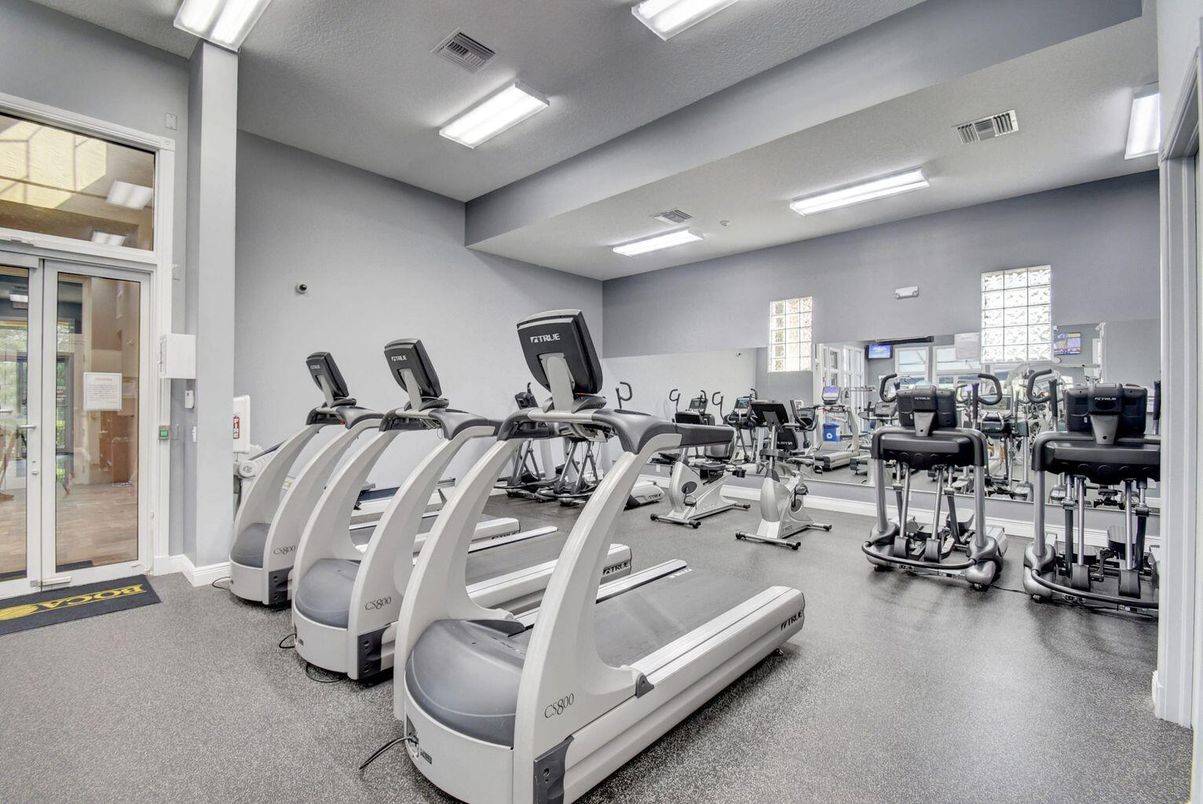 Fitness Equipment, Gym, Interior